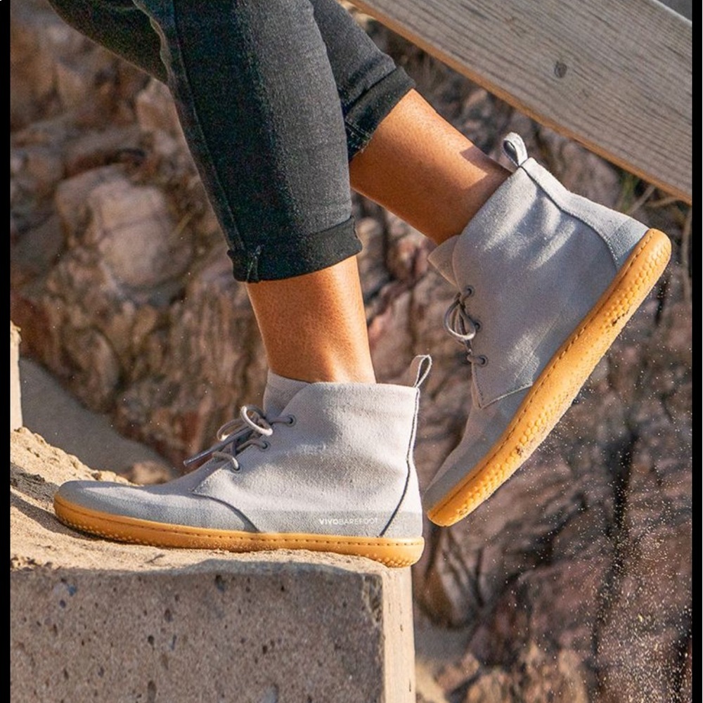 Vivobarefoot Gobi ll hemp grey size 39
